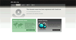 Desktop Screenshot of albi-pbc.org