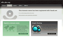 Tablet Screenshot of albi-pbc.org